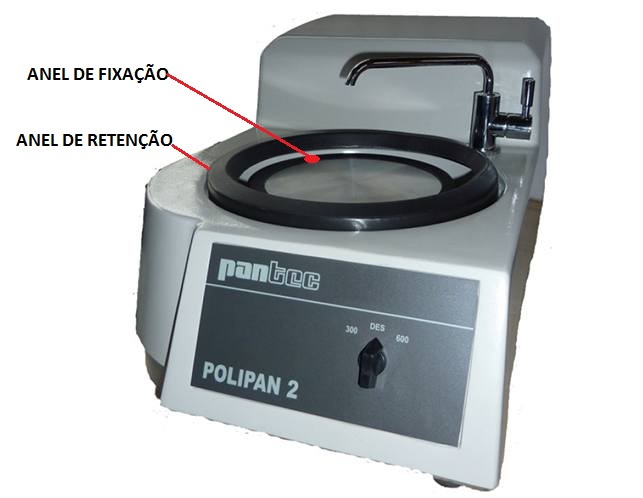 ANEL PLÁSTICO DE FIXAÇÃO DE LIXA EM POLIPAN 2