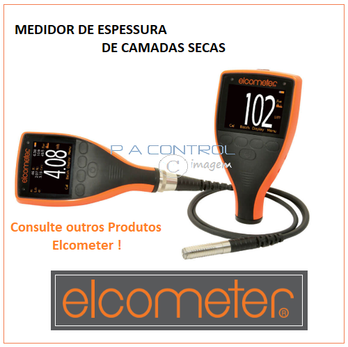 Medidor de espessura de camadas Elcometer