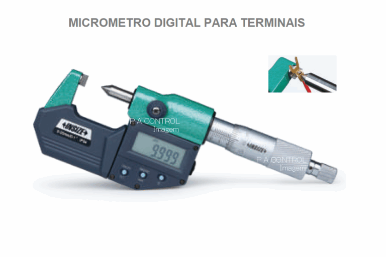 Micrômetro Digital para Terminais Elétricos